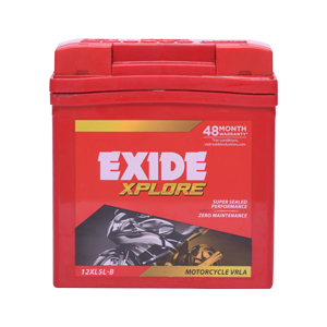 EXIDE XPLORE (12XL5L-B) Battery for Two-Wheeler
