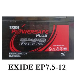 Exide Powersafe Plus EP-7.5