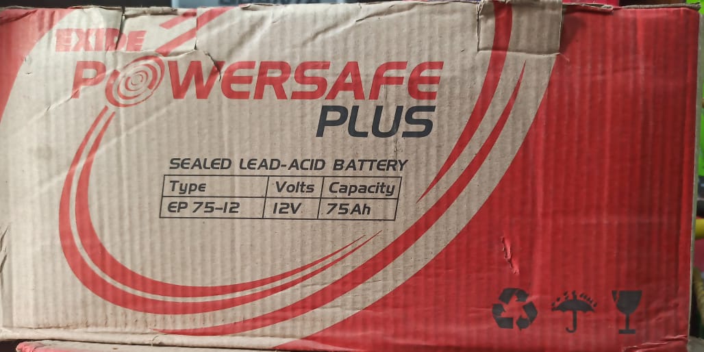 Exide PowerSafe Plus EP75 (75AH)