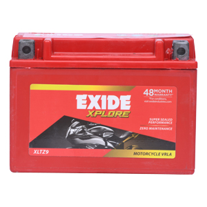 EXIDE XPLORE(XLTZ9) Battery for Two-Wheeler